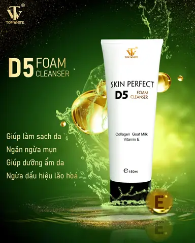 Sữa Rửa Mặt D5 Top White: Công Dụng, Thành Phần Và Hướng Dẫn Sử Dụng Hiệu Quả