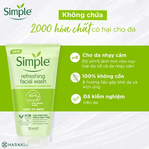 Sữa Rửa Mặt Dạng Gel Simple: Review Chi Tiết, Thành Phần Và Công Dụng Cho Mọi Loại Da