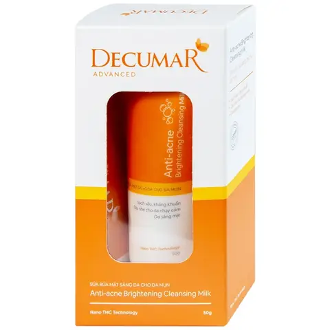 Sữa Rửa Mặt Decumar: Công Dụng, Thành Phần Và Review Chi Tiết Cho Da Mụn