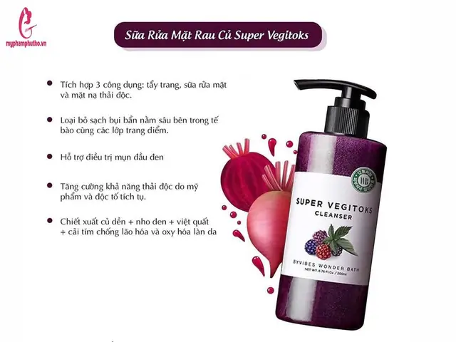 Sữa Rửa Mặt Detox Rau Củ: Review, Công Dụng & Hướng Dẫn Sử Dụng Chi Tiết