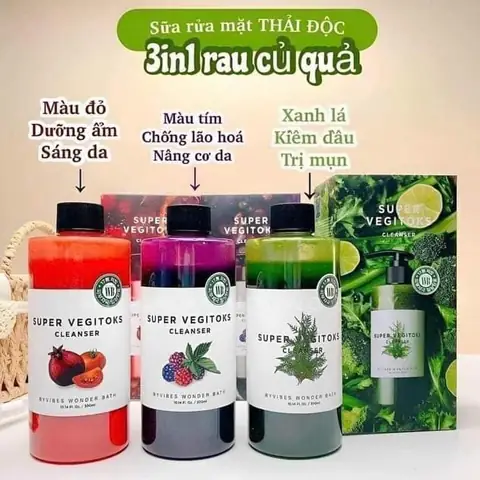 Sữa Rửa Mặt Detox Rau Củ: Review, Công Dụng & Hướng Dẫn Sử Dụng Chi Tiết