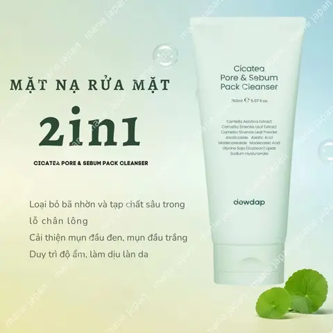 Sữa Rửa Mặt Dew&dew: Đánh Giá Chi Tiết & Công Dụng Cho Từng Loại Da
