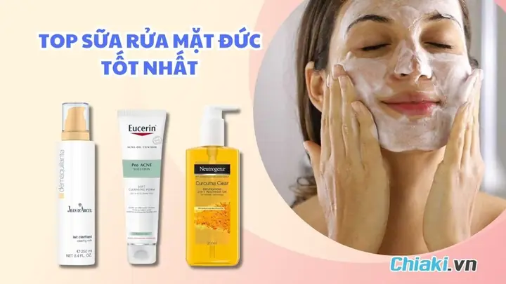 Top 10+ Sữa Rửa Mặt Đức Chính Hãng, Được Khuyên Dùng & Lựa Chọn Phổ Biến