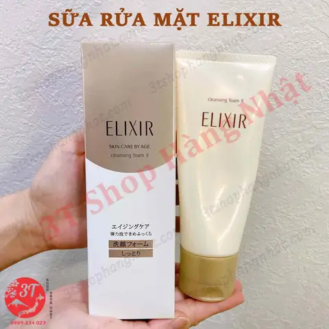 Sữa Rửa Mặt Elixir Nhật Bản: Công Dụng, Thành Phần & Nơi Mua Chính Hãng