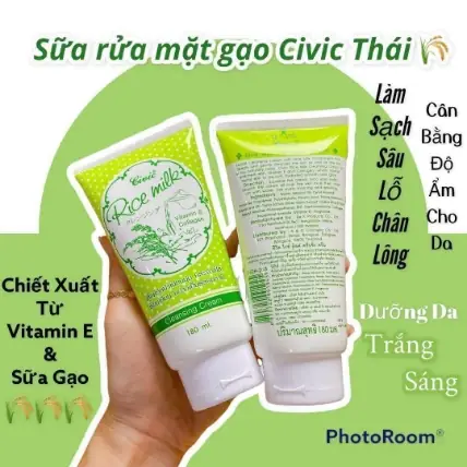 Sữa Rửa Mặt Gạo Civic Rice Milk: Review, Công Dụng Và Cách Dùng Chuẩn Thái Sữa Rửa Mặt Gạo Civic Rice Milk: Review, Công Dụng Và Cách Dùng Chuẩn Thái