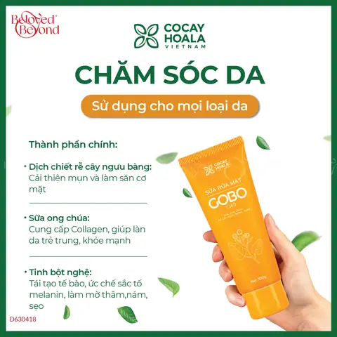 Sữa Rửa Mặt Gobo: Thành Phần Thiên Nhiên, Công Dụng Trị Mụn & Dưỡng Da Mịn Màng Sữa Rửa Mặt Gobo: Thành Phần Thiên Nhiên, Công Dụng Trị Mụn & Dưỡng Da Mịn Màng