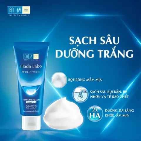 Sữa Rửa Mặt Hada Labo Dưỡng Trắng: Công Dụng, Thành Phần & Cách Chọn Tốt Nhất Sữa Rửa Mặt Hada Labo Dưỡng Trắng: Công Dụng, Thành Phần & Cách Chọn Tốt Nhất