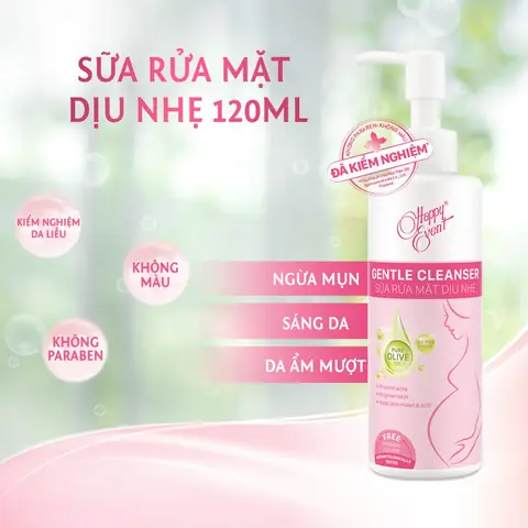 Sữa Rửa Mặt Happy Event Gentle Cleanser: Công Dụng, Thành Phần & Review Chi Tiết