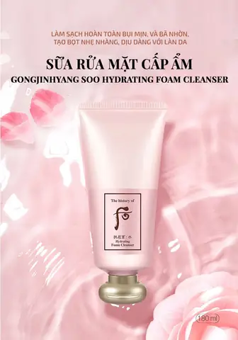 Sữa Rửa Mặt Hydrating Foam Cleanser: Công Dụng, Thành Phần Và Lựa Chọn Phù Hợp