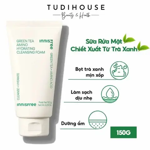 Sữa Rửa Mặt Innisfree 150ml: Công Dụng, Thành Phần & Loại Phù Hợp Cho Da Sữa Rửa Mặt Innisfree 150ml: Công Dụng, Thành Phần & Loại Phù Hợp Cho Da