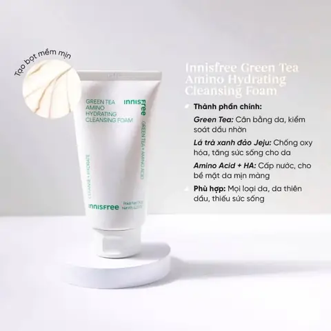 Sữa Rửa Mặt Innisfree 150ml: Công Dụng, Thành Phần & Loại Phù Hợp Cho Da Sữa Rửa Mặt Innisfree 150ml: Công Dụng, Thành Phần & Loại Phù Hợp Cho Da