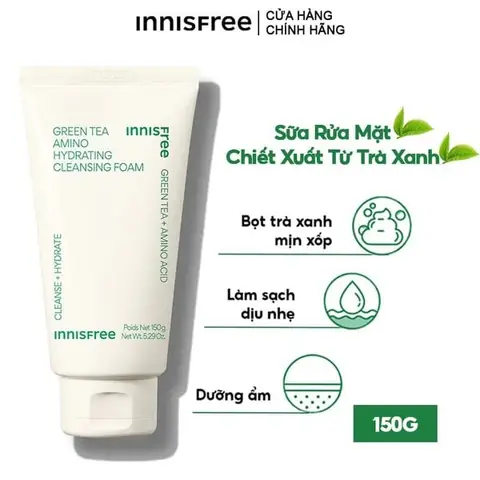 Sữa Rửa Mặt Innisfree Trà Xanh Giá Bao Nhiêu? Cập Nhật Mới Nhất 2024 Sữa Rửa Mặt Innisfree Trà Xanh Giá Bao Nhiêu? Cập Nhật Mới Nhất 2024