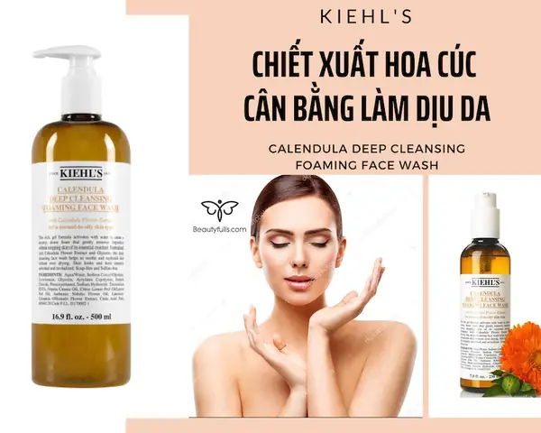 Sữa Rửa Mặt Kiehl's Hoa Cúc 500ml: Công Dụng, Giá & Địa Chỉ Mua Chính Hãng