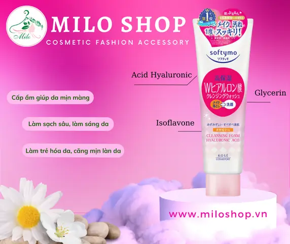 Sữa Rửa Mặt Kose Softymo Hồng: Công Dụng, Thành Phần & Đánh Giá Chi Tiết Sữa Rửa Mặt Kose Softymo Hồng: Công Dụng, Thành Phần & Đánh Giá Chi Tiết