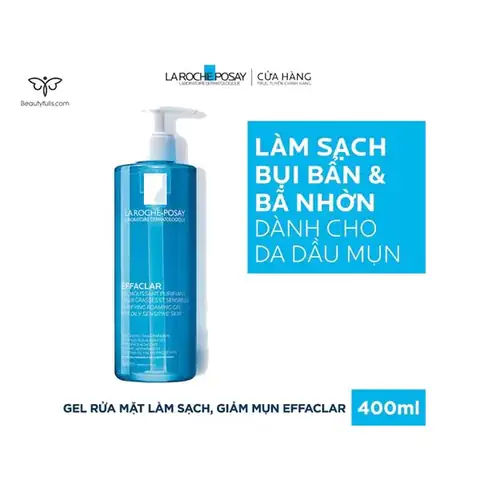 Sữa Rửa Mặt La Roche-posay 400ml: Công Dụng, Thành Phần & Cách Chọn Cho Da Dầu, Mụn