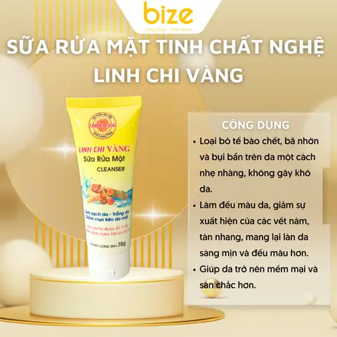 Sữa Rửa Mặt Linh Chi Vàng: Công Dụng, Cách Chọn Và Lưu Ý Quan Trọng