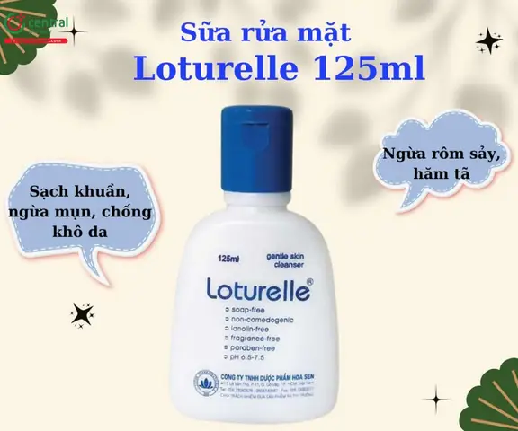 Sữa Rửa Mặt Loturelle 125ml: Công Dụng, Thành Phần Và Cách Sử Dụng Hiệu Quả