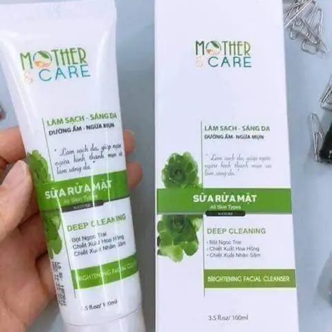 Sữa Rửa Mặt Mother Care: Công Dụng, Thành Phần & Review Chi Tiết
