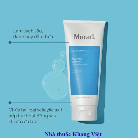 Sữa Rửa Mặt Murad Clarifying Cleanser: Công Dụng, Thành Phần Và Review Chi Tiết Sữa Rửa Mặt Murad Clarifying Cleanser: Công Dụng, Thành Phần Và Review Chi Tiết