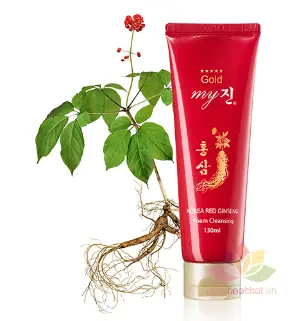 Review Sữa Rửa Mặt My Gold Korea Red Ginseng: Công Dụng, Thành Phần & Có Tốt Không?