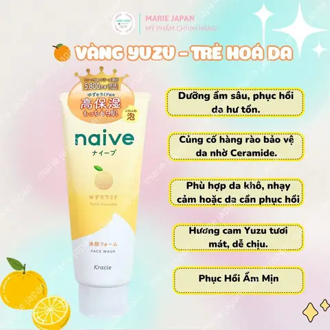 Sữa Rửa Mặt Naive Của Nhật: Công Dụng, Các Loại Và Địa Chỉ Mua Uy Tín
