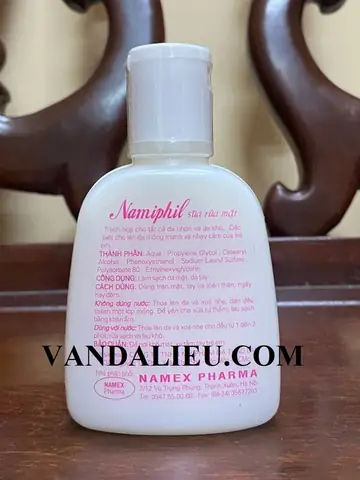 Sữa Rửa Mặt Namiphil 125ml: Công Dụng, Thành Phần Và Cách Sử Dụng Hiệu Quả Sữa Rửa Mặt Namiphil 125ml: Công Dụng, Thành Phần Và Cách Sử Dụng Hiệu Quả