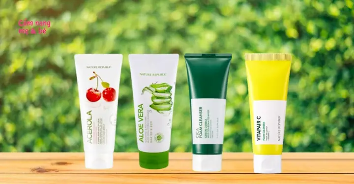 Sữa Rửa Mặt Nature Republic Có Tốt Không? Review Chi Tiết Các Loại Phổ Biến