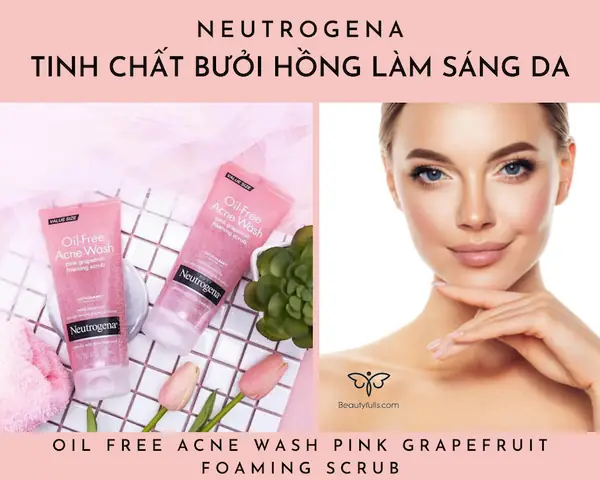 Sữa Rửa Mặt Neutrogena Màu Hồng: Review Công Dụng, Thành Phần & Cách Chọn