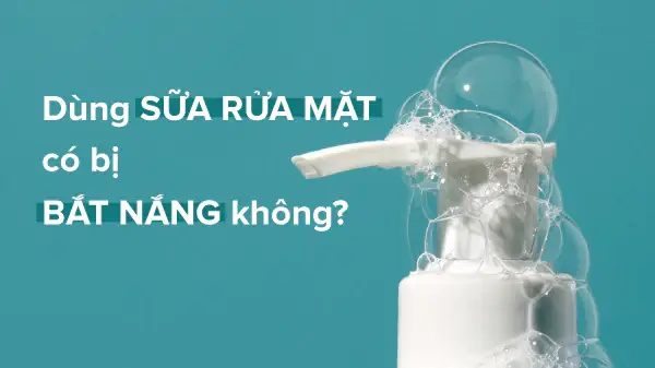 Sữa Rửa Mặt Nghệ Có Bắt Nắng Không? Giải Đáp Và Lưu Ý Khi Sử Dụng