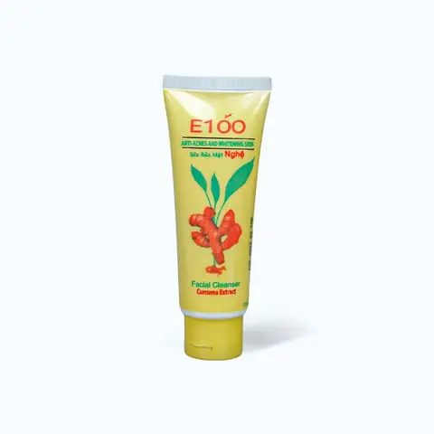 Sữa Rửa Mặt Nghệ E100: Review Chi Tiết, Công Dụng & Hướng Dẫn Sử Dụng Hiệu Quả
