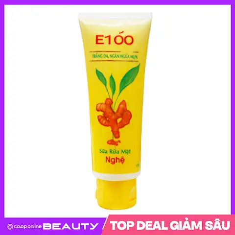 Sữa Rửa Mặt Nghệ E100: Review Chi Tiết, Công Dụng & Hướng Dẫn Sử Dụng Hiệu Quả