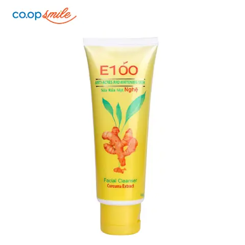 Sữa Rửa Mặt Nghệ E100: Review Chi Tiết, Công Dụng & Hướng Dẫn Sử Dụng Hiệu Quả