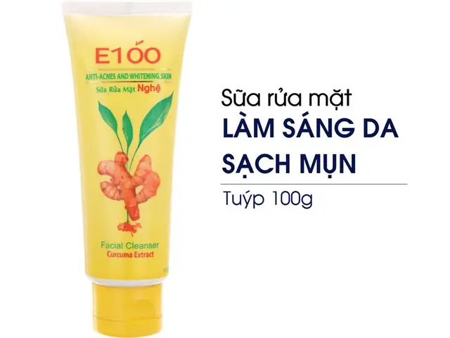 Sữa Rửa Mặt Nghệ E100 Giá Bao Nhiêu? Cập Nhật Mới Nhất & Thông Tin Chi Tiết