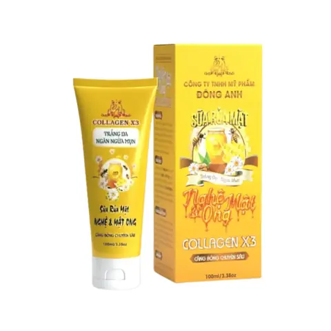 Sữa Rửa Mặt Nghệ Mật Ong Collagen X3: Công Dụng, Cách Dùng & Lưu Ý Từ Chuyên Gia Sữa Rửa Mặt Nghệ Mật Ong Collagen X3: Công Dụng, Cách Dùng & Lưu Ý Từ Chuyên Gia