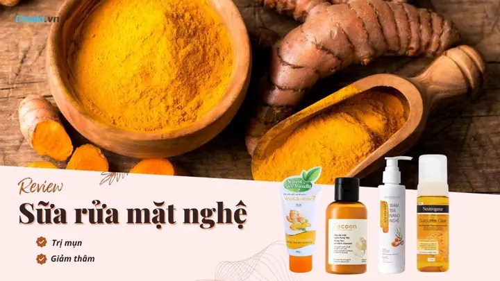 Top 10 Sữa Rửa Mặt Nghệ Tốt Nhất: Trị Mụn, Sáng Da & Giảm Thâm Hiệu Quả Top 10 Sữa Rửa Mặt Nghệ Tốt Nhất: Trị Mụn, Sáng Da & Giảm Thâm Hiệu Quả