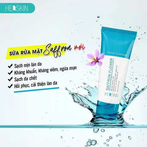 Review Sữa Rửa Mặt Nhụy Hoa Nghệ Tây: Công Dụng, Thành Phần & Lưu Ý Sử Dụng