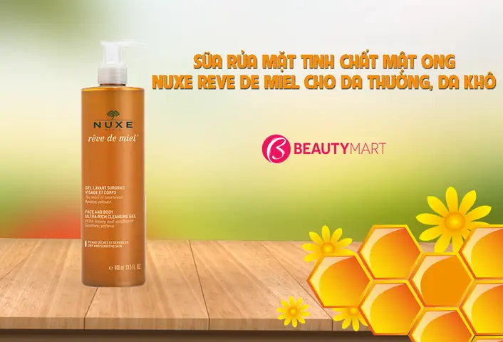 Sữa Rửa Mặt Nuxe Mật Ong 200ml: Công Dụng, Thành Phần & Địa Chỉ Mua Uy Tín Sữa Rửa Mặt Nuxe Mật Ong 200ml: Công Dụng, Thành Phần & Địa Chỉ Mua Uy Tín