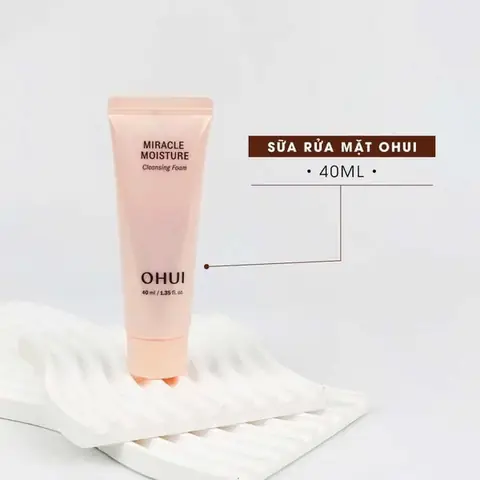 Sữa Rửa Mặt Ohui Miracle Moisture Cleansing Foam 40ml: Công Dụng, Giá & Địa Chỉ Mua Uy Tín