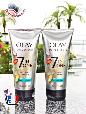 Sữa Rửa Mặt Olay 7in1 Total Effects: Công Dụng, Đánh Giá & Cách Dùng Hiệu Quả