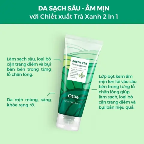 Sữa Rửa Mặt Ottie: Review Chi Tiết, Công Dụng & Cách Chọn Cho Mọi Loại Da