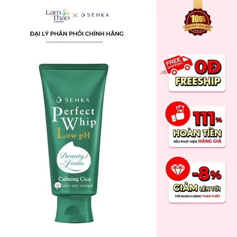 Sữa Rửa Mặt Senka Perfect Whip Cho Da Nhạy Cảm: Loại Nào Phù Hợp Nhất?