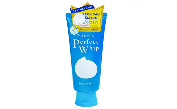 Review Sữa Rửa Mặt Senka Perfect Whip Màu Xanh: Công Dụng, Thành Phần & Lời Khuyên