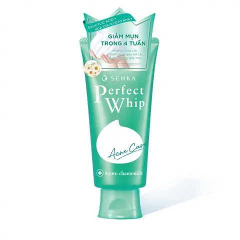 Review Sữa Rửa Mặt Senka Perfect Whip Màu Xanh: Công Dụng, Thành Phần & Lời Khuyên