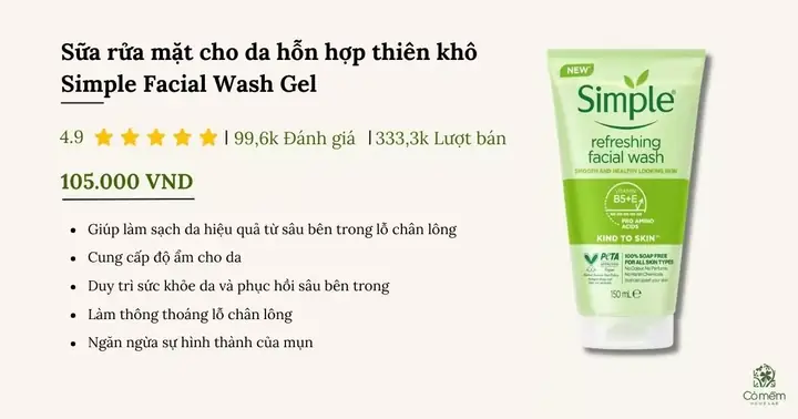 Top 10 Sữa Rửa Mặt Phù Hợp Cho Da Hỗn Hợp: Lựa Chọn Tốt Nhất 2024