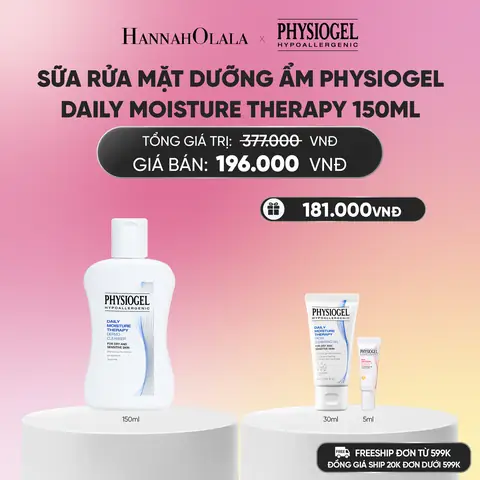 Sữa Rửa Mặt Physiogel Cho Da Dầu: Công Dụng, Thành Phần & Lưu Ý Khi Sử Dụng