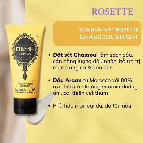 Sữa Rửa Mặt Rosette Vàng: Review, Công Dụng Và Cách Chọn Phù Hợp Sữa Rửa Mặt Rosette Vàng: Review, Công Dụng Và Cách Chọn Phù Hợp