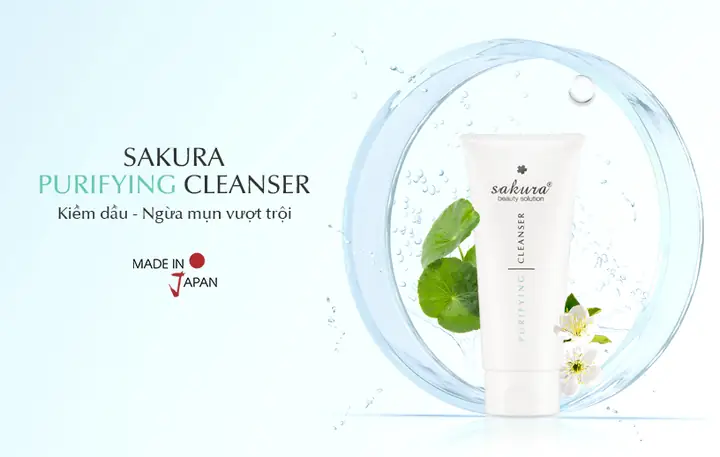 Sữa Rửa Mặt Sakura Cho Da Mụn: Chọn Loại Nào Tốt Nhất & Công Dụng Hiệu Quả