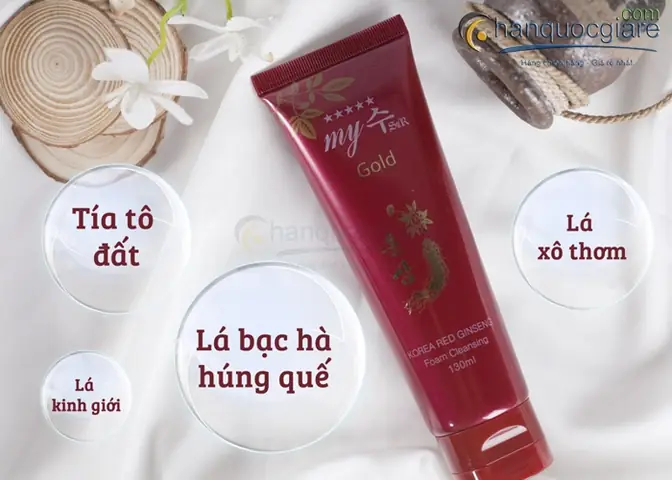 Sữa Rửa Mặt Sâm Đỏ Hàn Quốc Có Tốt Không? Đánh Giá Chi Tiết & Lợi Ích