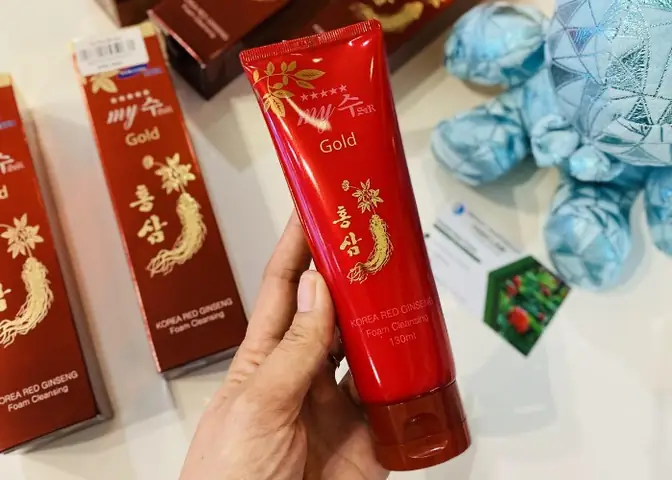 Sữa Rửa Mặt Sâm Đỏ Hàn Quốc Có Tốt Không? Đánh Giá Chi Tiết & Lợi Ích