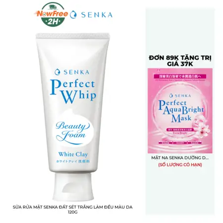 Sữa Rửa Mặt Senka Đất Sét Trắng: Công Dụng, Thành Phần & Review Chi Tiết Sữa Rửa Mặt Senka Đất Sét Trắng: Công Dụng, Thành Phần & Review Chi Tiết